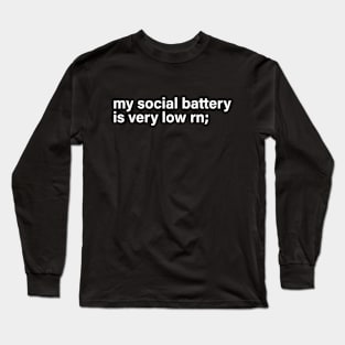 Funny quotes 9 Long Sleeve T-Shirt